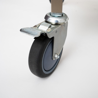 Roulette multidirectionnelle pour chariot de linge propre - MIP Inc. 🛒