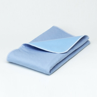 Aurorra bed pad, blue, 34x45"