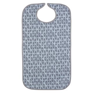 Aurorra clothing protector with snaps, grey triangle, 45x90cm
