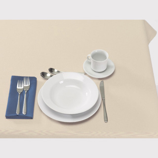 Nappe de table, beige, 44x44''