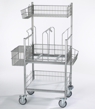 24" Clean linen cart kit