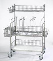 36" Clean linen cart kit
