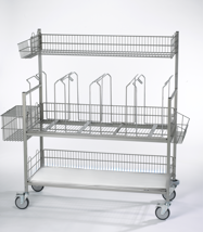 48" Clean linen cart kit