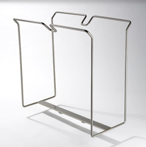 Clean linen cart bag frame, 11.5x18.75x17.5"