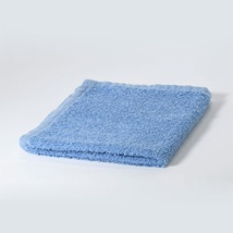 Imperial washcloth, 86/14% cotton/polyester, blue, 12x12"