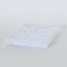 DÃ©barbouillette Imperial, 86/14% coton/polyester, blanc, 12x12"