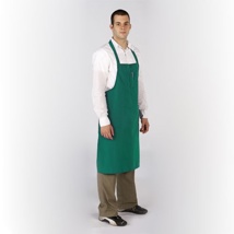 Kitchen apron, hunter green 