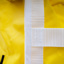 Distributeur EPI pour blouses de protection, bilingue, jaune, 12x20''
